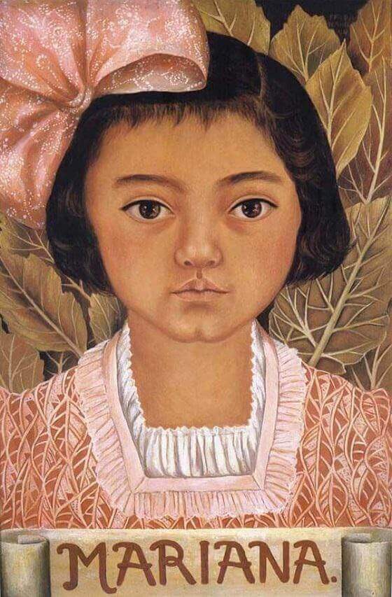 Portrait de Mariana Morillo Safa - Frida Kahlo image 1 reproduction de peinture à l’huile