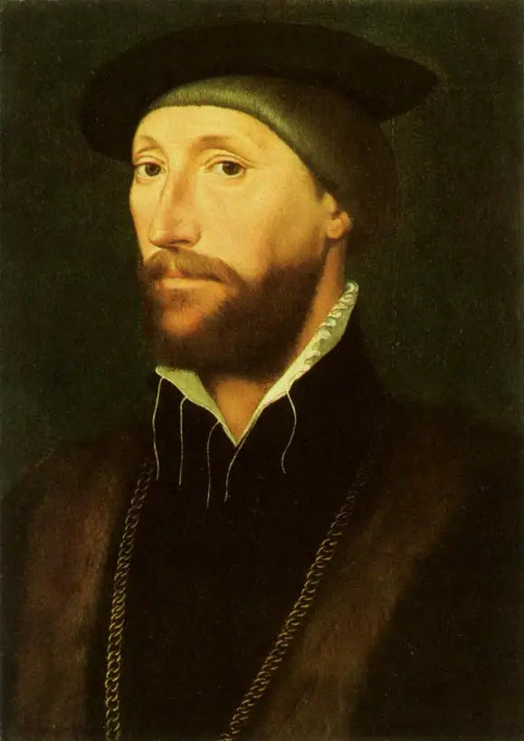 Portrait of Sir Thomas Le Strange - Hans Holbein le Jeune image 1 reproduction de peinture à l’huile