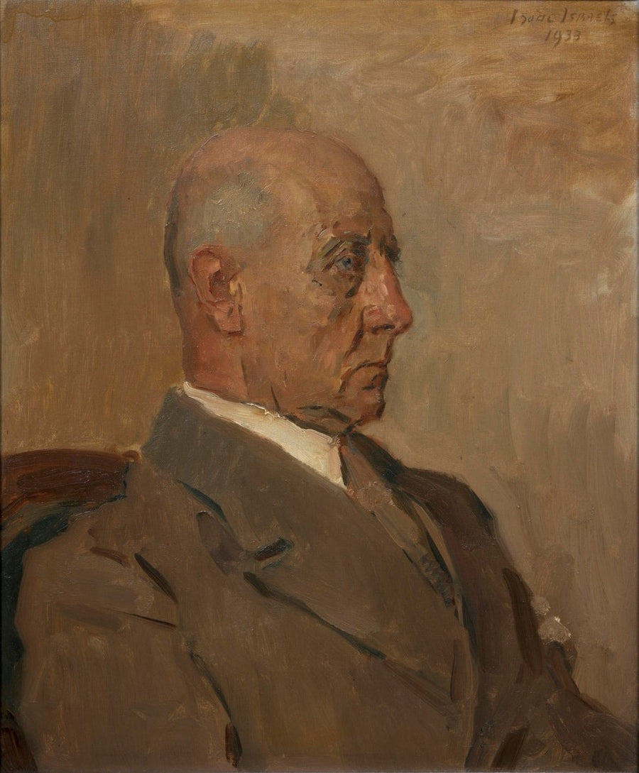 Portrait of W.A.F. Bannier - Isaac Israëls