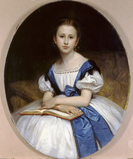Portrait de Mademoiselle Pauline Brissac - Bouguereau