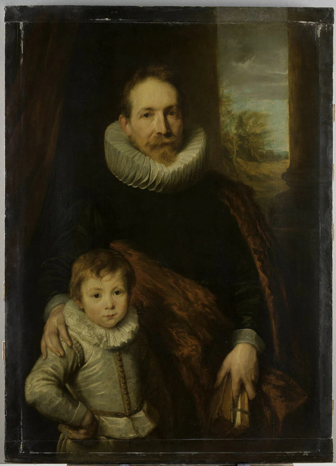 Portrait d'un père et son fils - Antoon van Dyck
