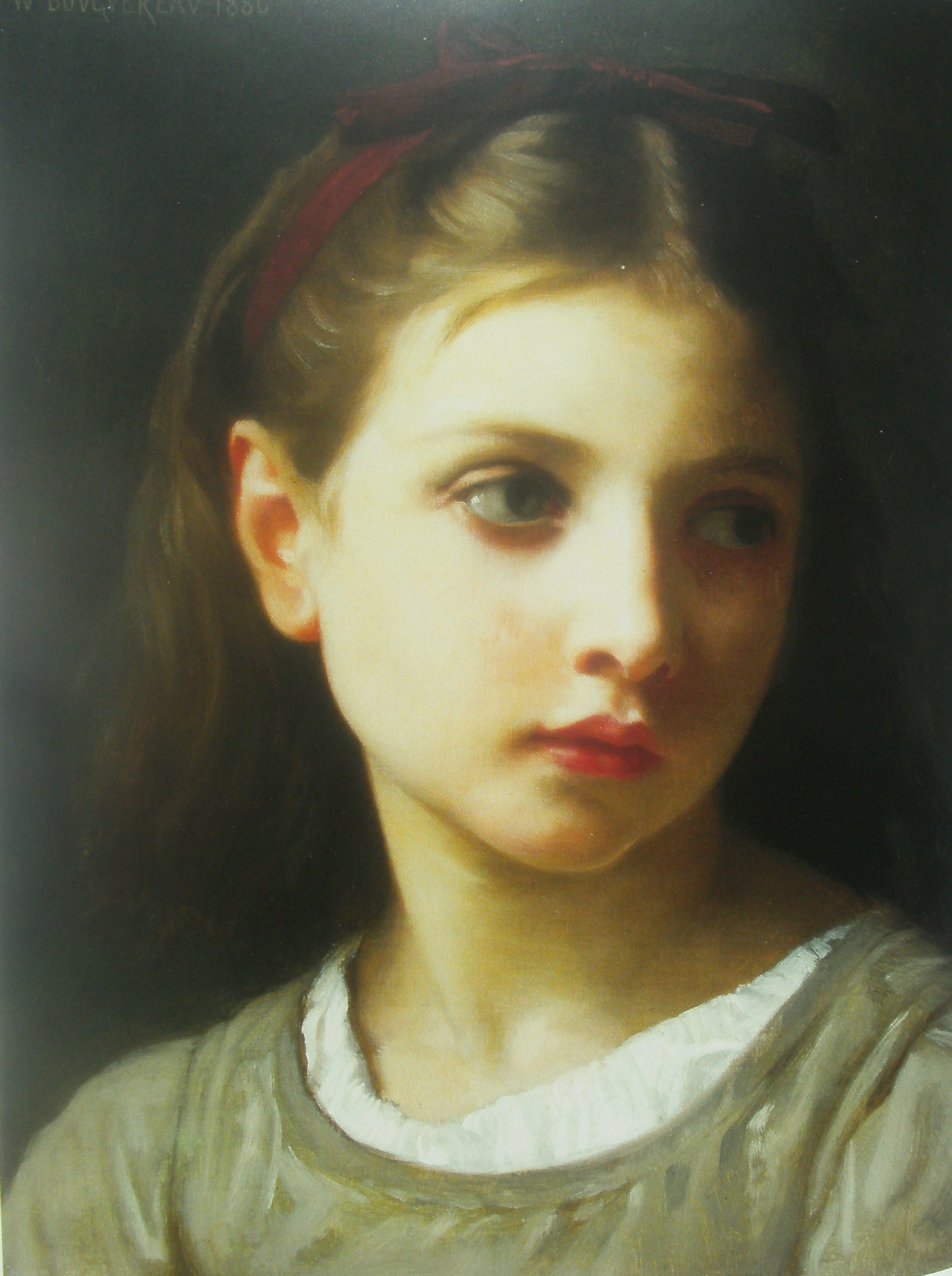 Portrait d’une petite fille (1886) - Bouguereau
