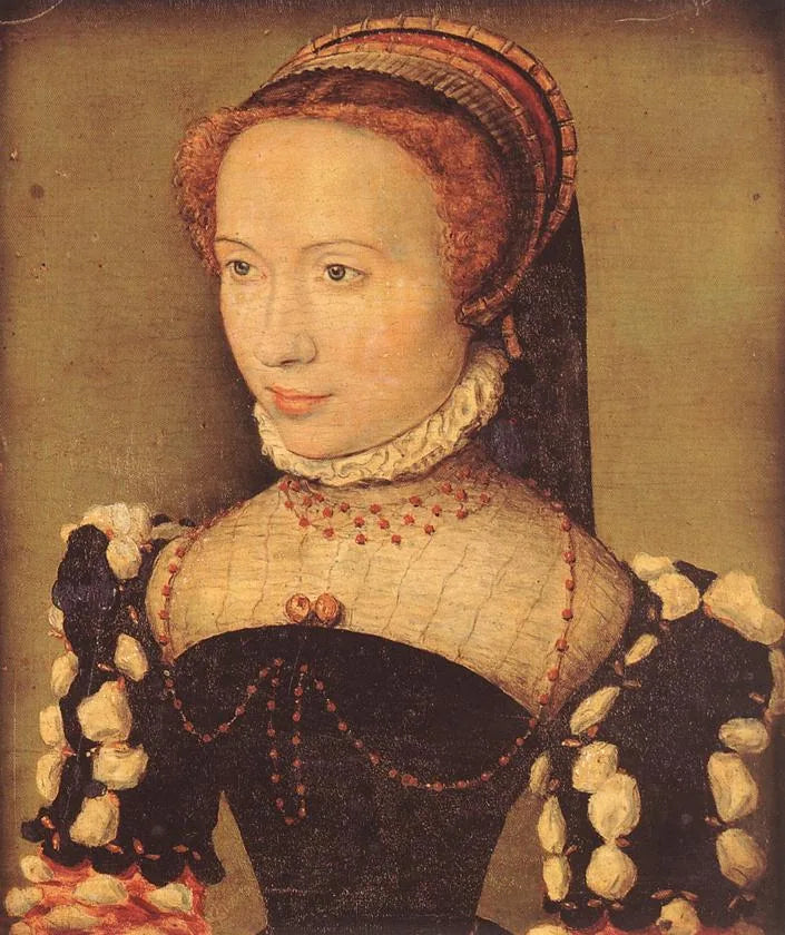 Portrait présomptif de Gabrielle de Rochechouart - Corneille de Lyon image 1 reproduction réalisée par Alpha Reproduction
