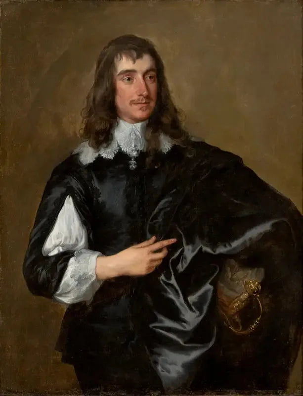 Portrait présomptif du comte de Stafford - Antoine van Dyck image 1 copie de tableau peinte à la main