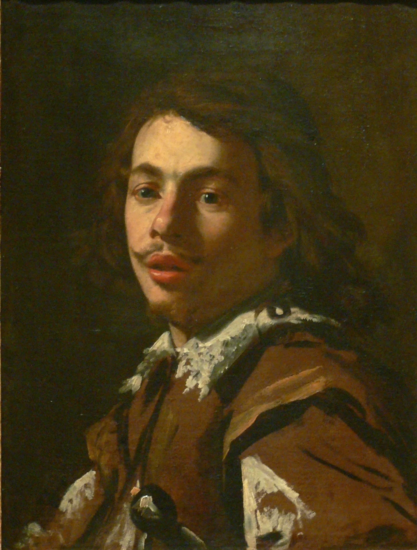 Portrait présomption d'Aubin Vouet - Simon Vouet image 1 copie de tableau peinte à la main