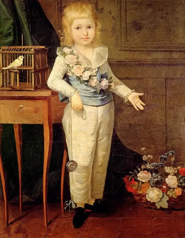 Portrait présomption de Louis XVII - Élisabeth Vigée Le Brun image 1 tableau peint à l’huile sur toile