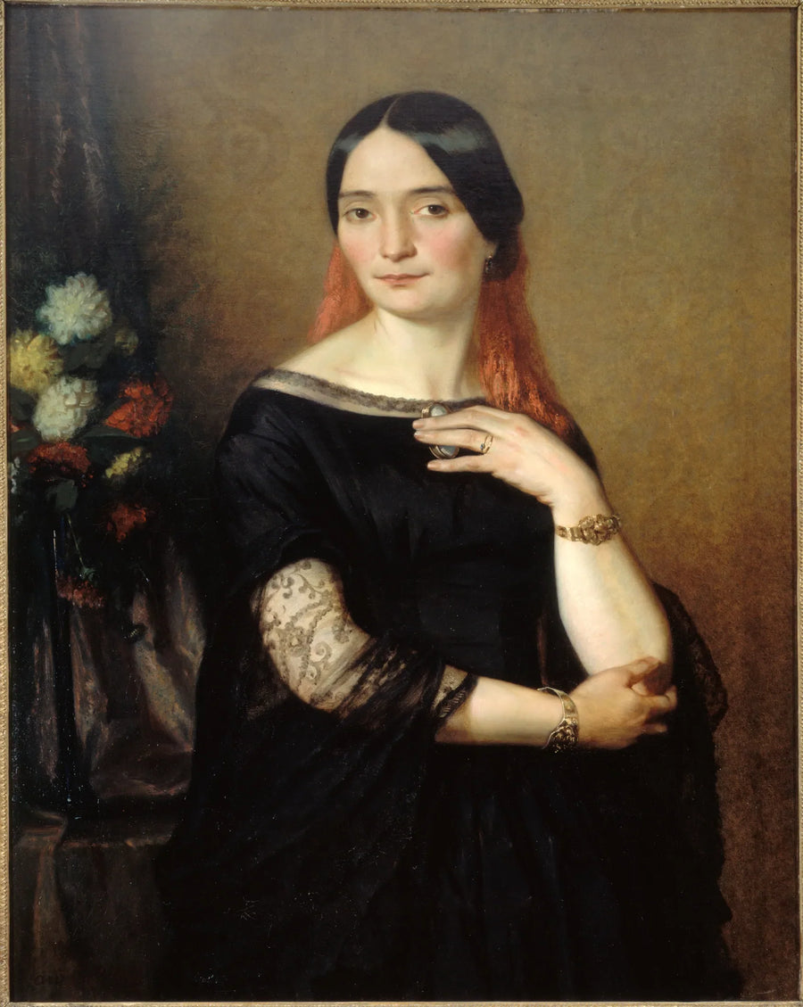 Portrait présumé de Mademoiselle Mars - Ary Scheffer