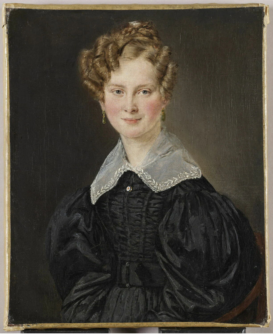 Portrait présumé de Marie-Elise Storm (1810-1835), future Mme Emil Theodor Clausen - Christian Albrecht Jensen