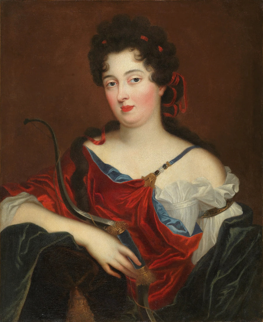 Portrait d'une princesse de France en Diane - Philippe Vignon
