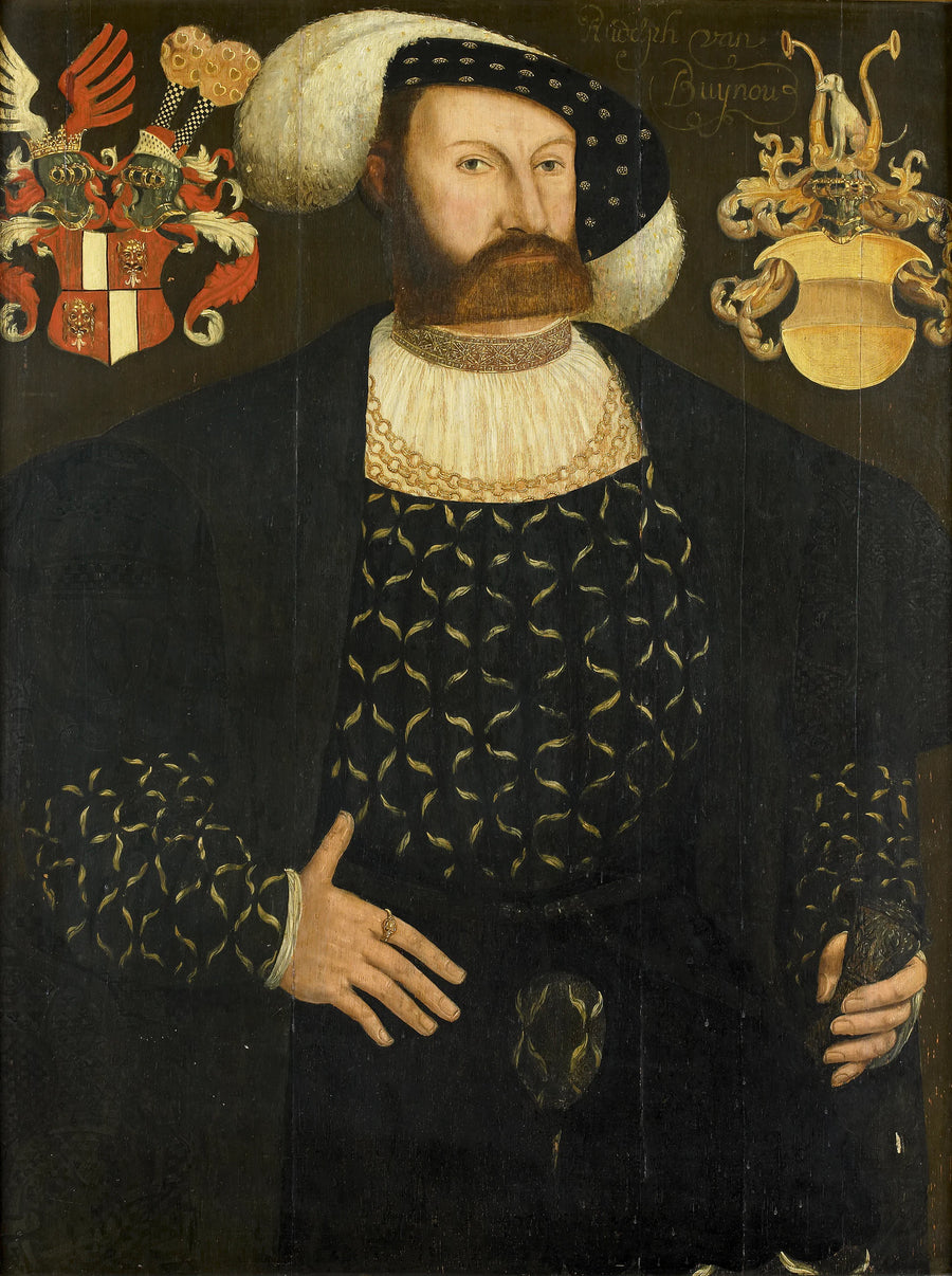 Portrait probablement posthume de Rudolph van Buynou, bailli de Stavoren et magistrat de Gaasterland - Adriaen van Cronenburg