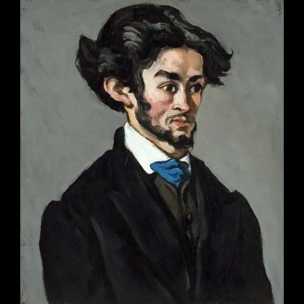 Portrait romantique - Paul Cézanne image 1 copie peinte à la main à l’huile