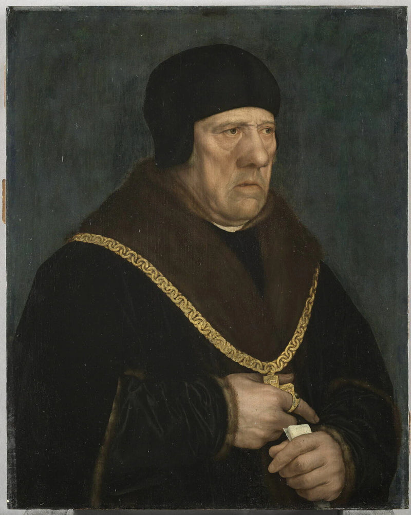 Portrait de Sir Henry Wyatt (vers 1460/1470-1537), d'Allington Castle, conseiller du roi d'Angleterre - Hans Holbein le Jeune