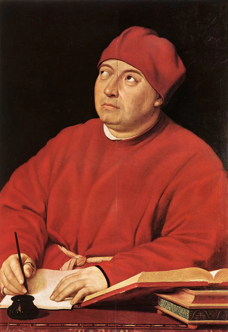 Portrait de Tommaso Inghirami - Raphaël Sanzio