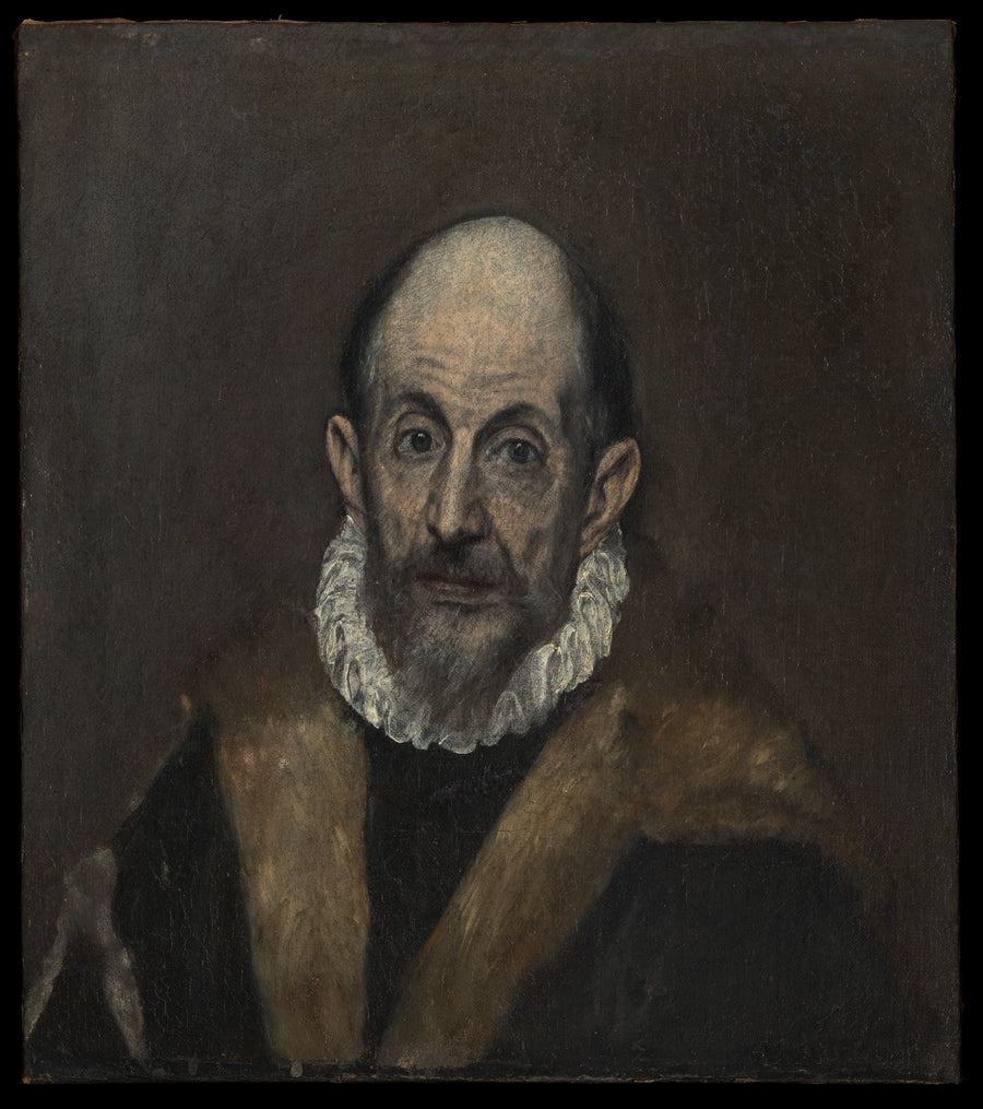 Portrait d'un vieil homme - El Greco (Domenikos Theotokopoulos)