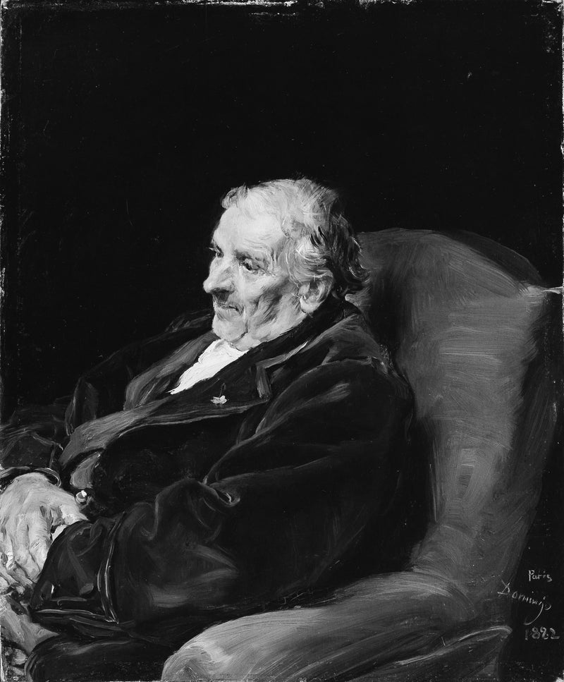 Portrait d'un vieil homme - Francisco Domingo y Marqués