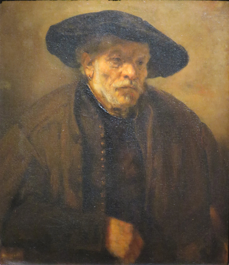 Portrait d’un vieil homme – Rembrandt, 1654