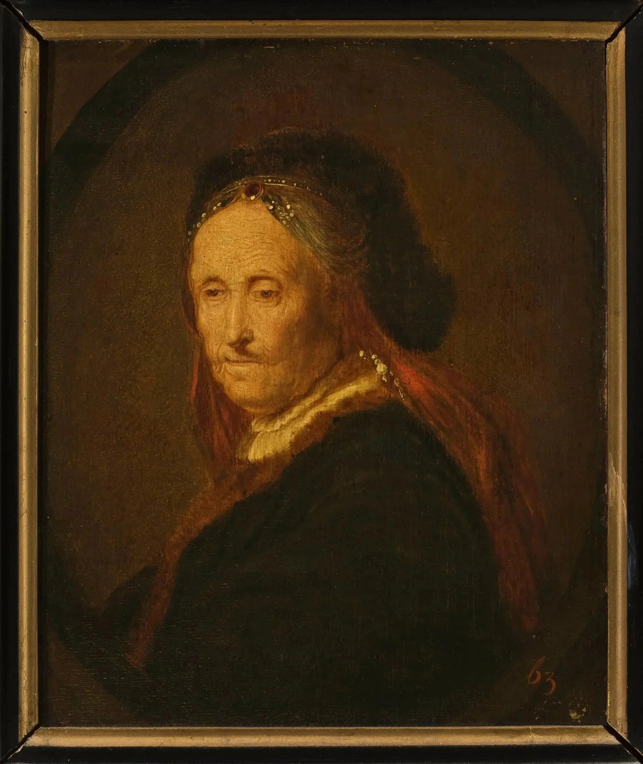 Portrait d’une vieille femme, dite la mère de Rembrandt