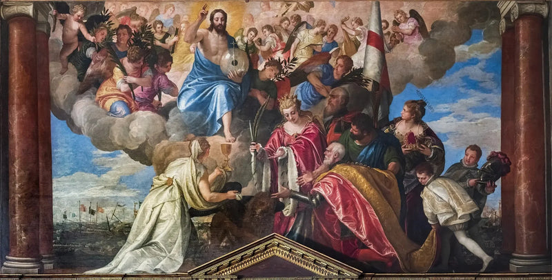 Portrait votif du doge Sebastiano Venier - Paul Véronèse
