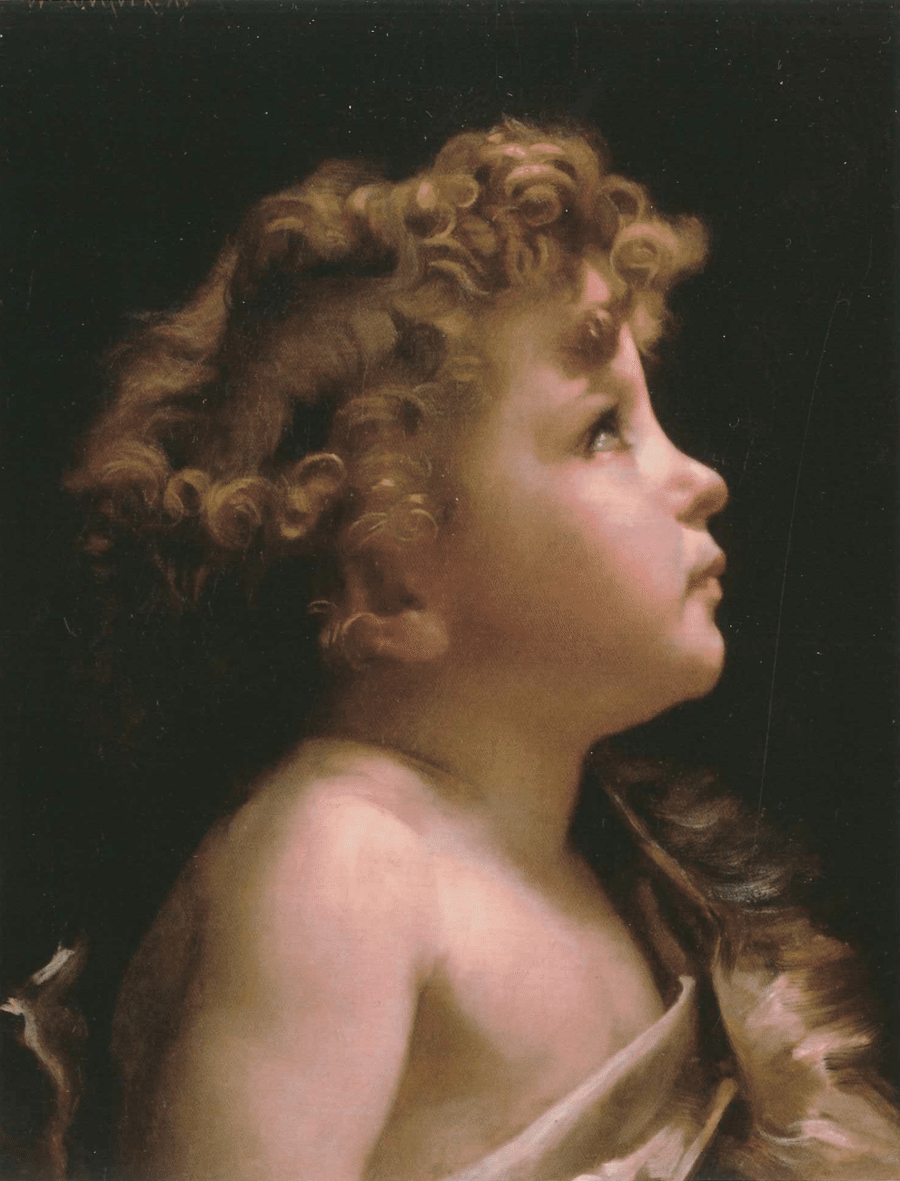 Portrait de William en saint Jean-Baptiste (1883) - Bouguereau