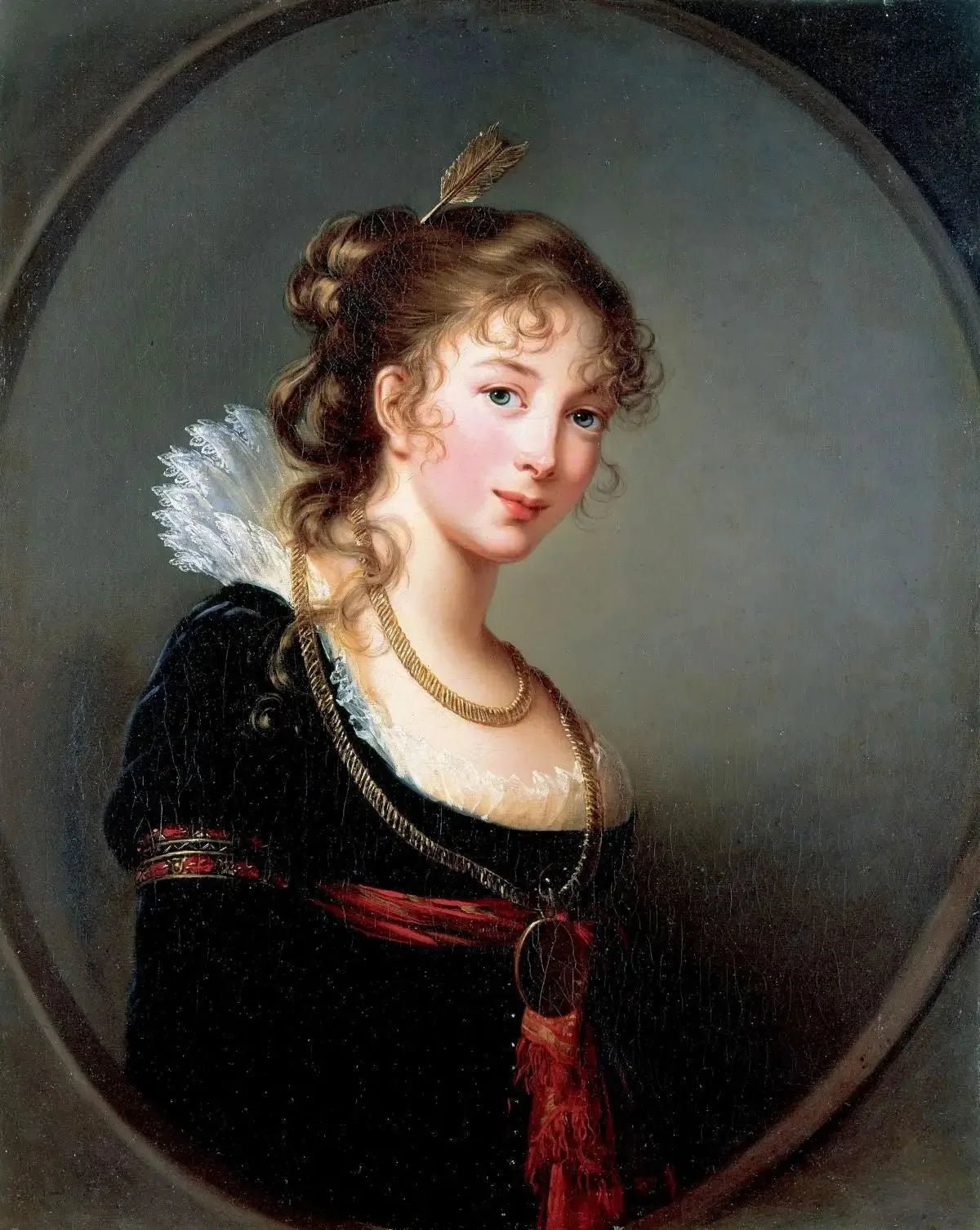 Porträt der Luise von Preußen (1770-1836), Ehefrau von Anton Radziwiłł (1775-1833) - Élisabeth Vigée Le Brun image 1 reproduction d’œuvre d’art à l’huile