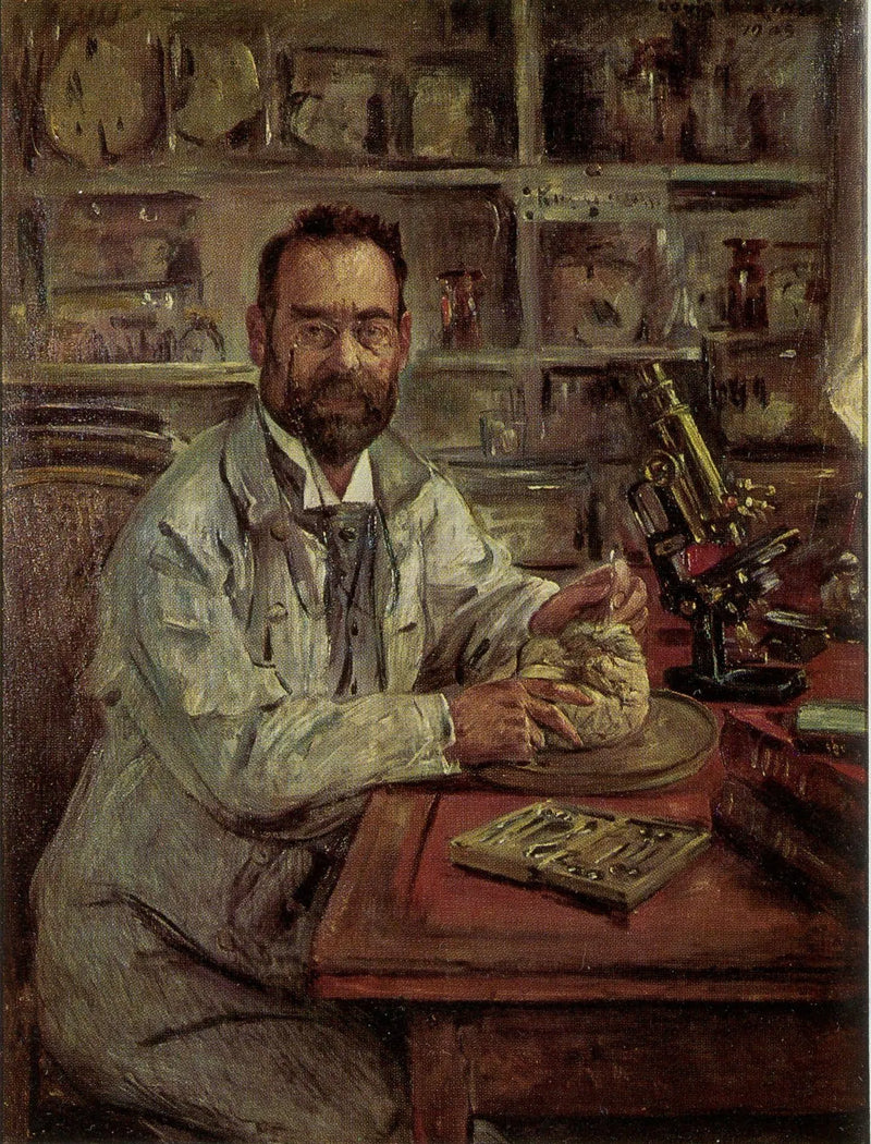 Porträt des Anatomen Ludwig Edinger - Lovis Corinth