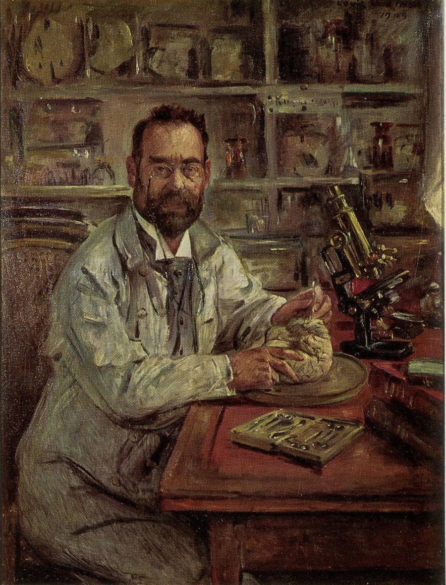 Porträt des Anatomen Ludwig Edinger - Lovis Corinth