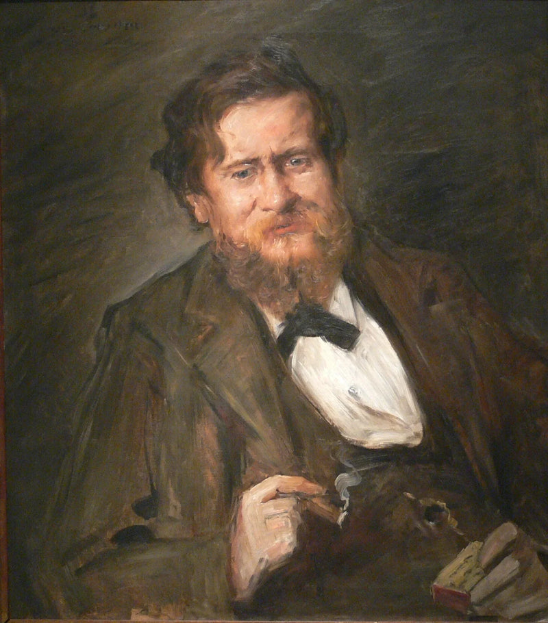 Porträt des Malers Fritz Rumpf - Lovis Corinth
