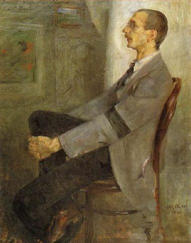 Porträt des Malers Walter Leistikow - Lovis Corinth image 1 tableau peint à l’huile sur toile