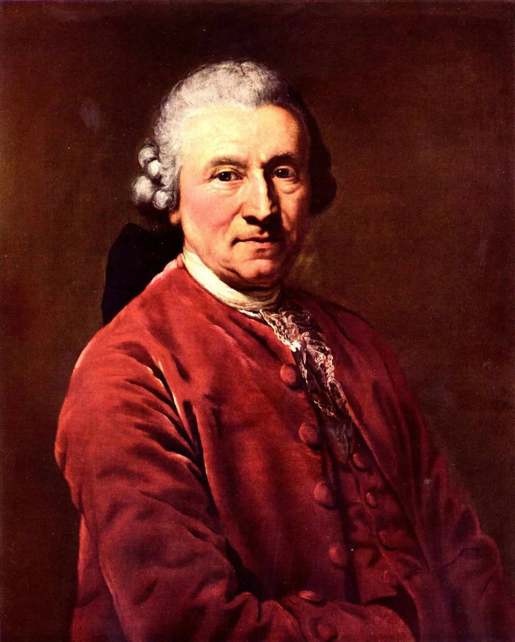 Porträt des Schauspielers Conrad Ekhof - Anton Graff image 1 tableau peint à l’huile sur toile