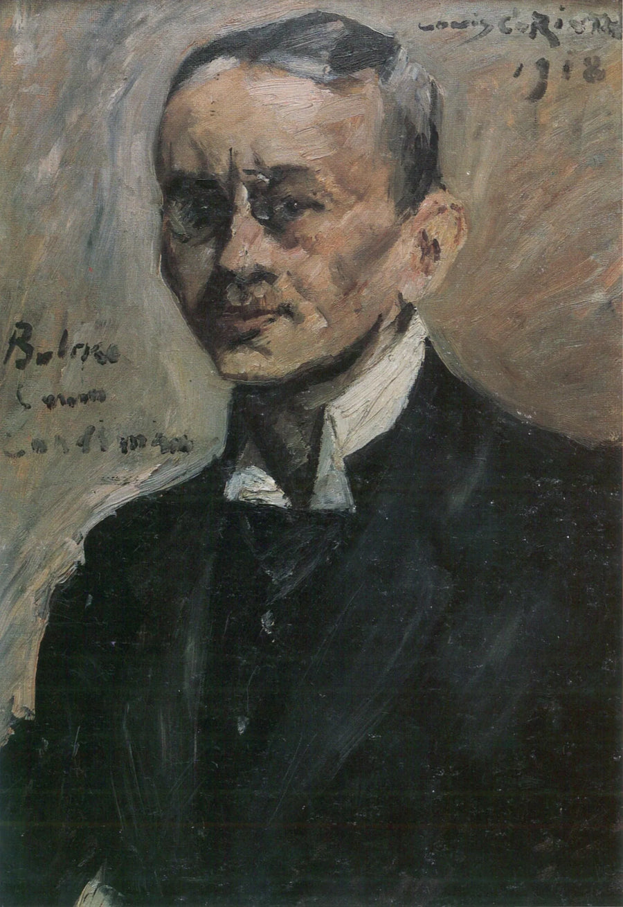Porträt des Schriftstellers Carl Bulcke - Lovis Corinth