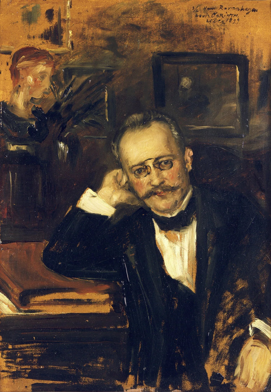 Porträt Hans Rosenhagen - Lovis Corinth
