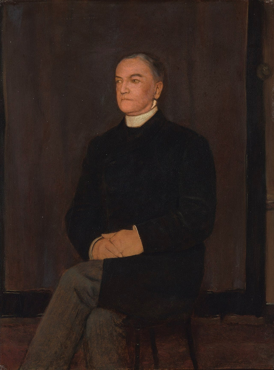 Portret d'Augustinus Gerardus Hubertus van Rijckevorsel (1828 - Bois-le-Duc - 1891) - Fernand Khnopff