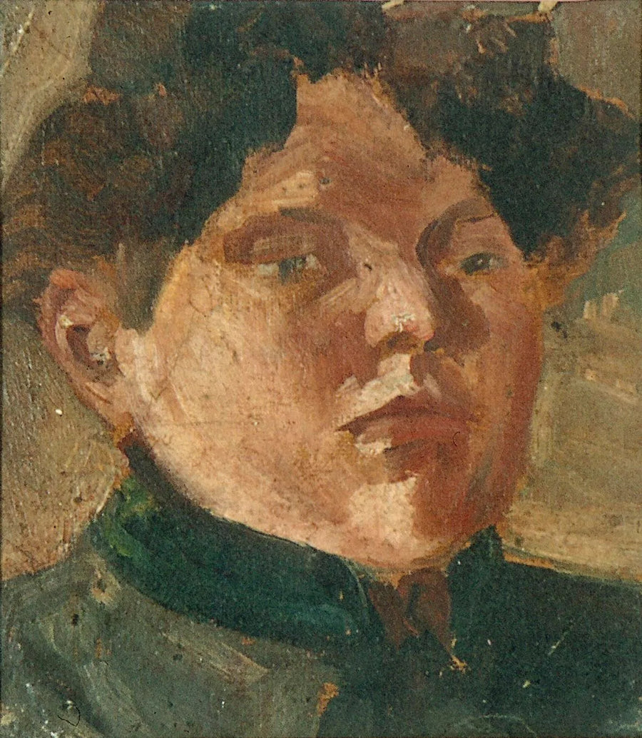 Portret van Agnita Feis - Theo van Doesburg