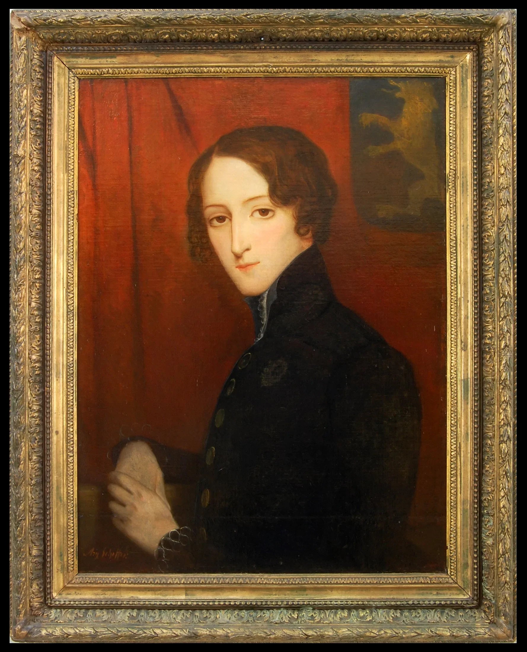 Portret van Charlotte de Charlus - Ary Scheffer image 1 reproduction réalisée par Alpha Reproduction