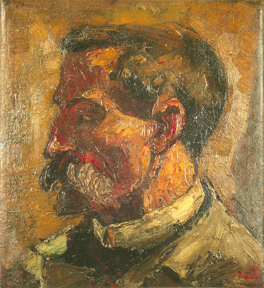 Portret van Christian Leibbrandt - Theo van Doesburg