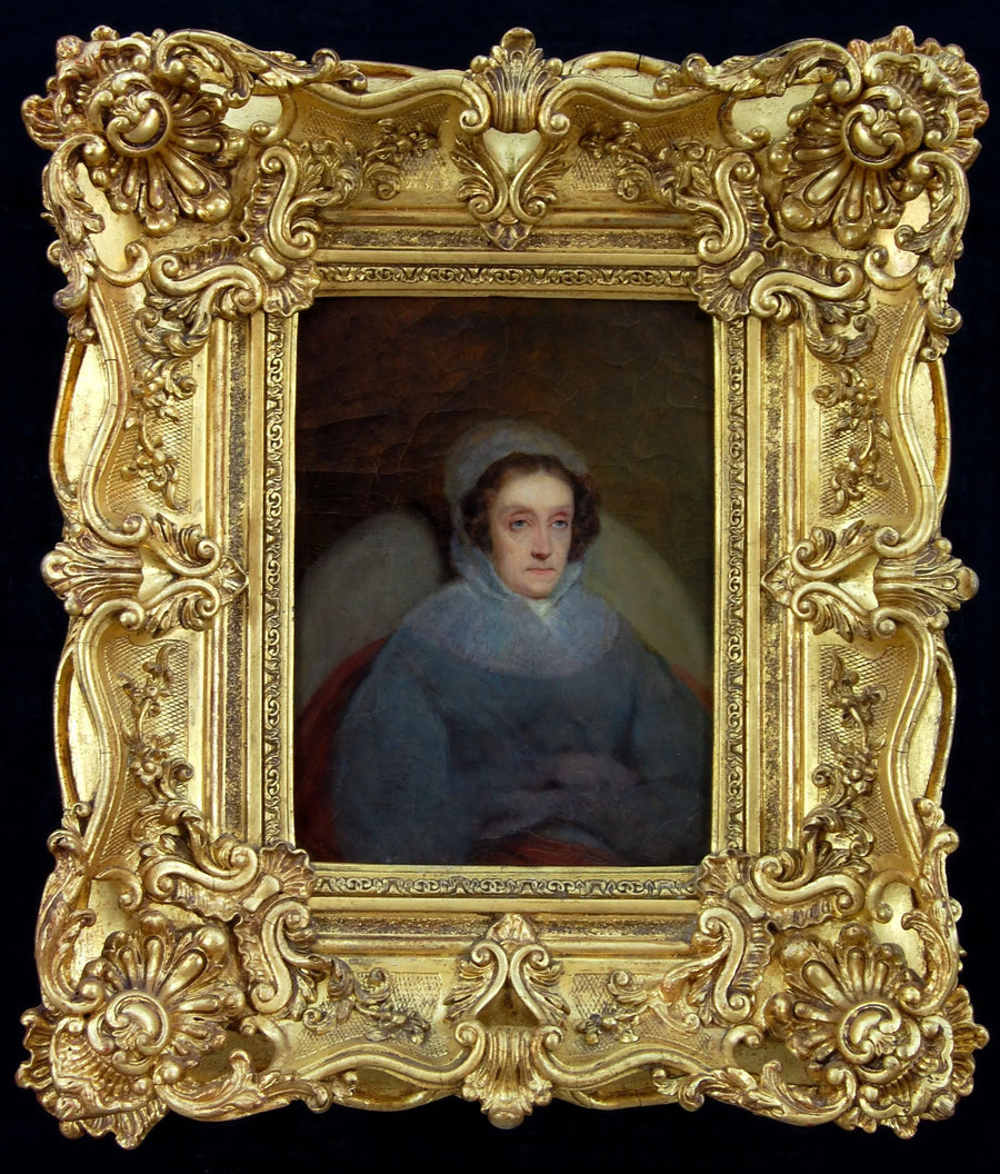 Portret van de moeder van de kunstenaar, Cornelia Scheffer-Lamme - Ary Scheffer