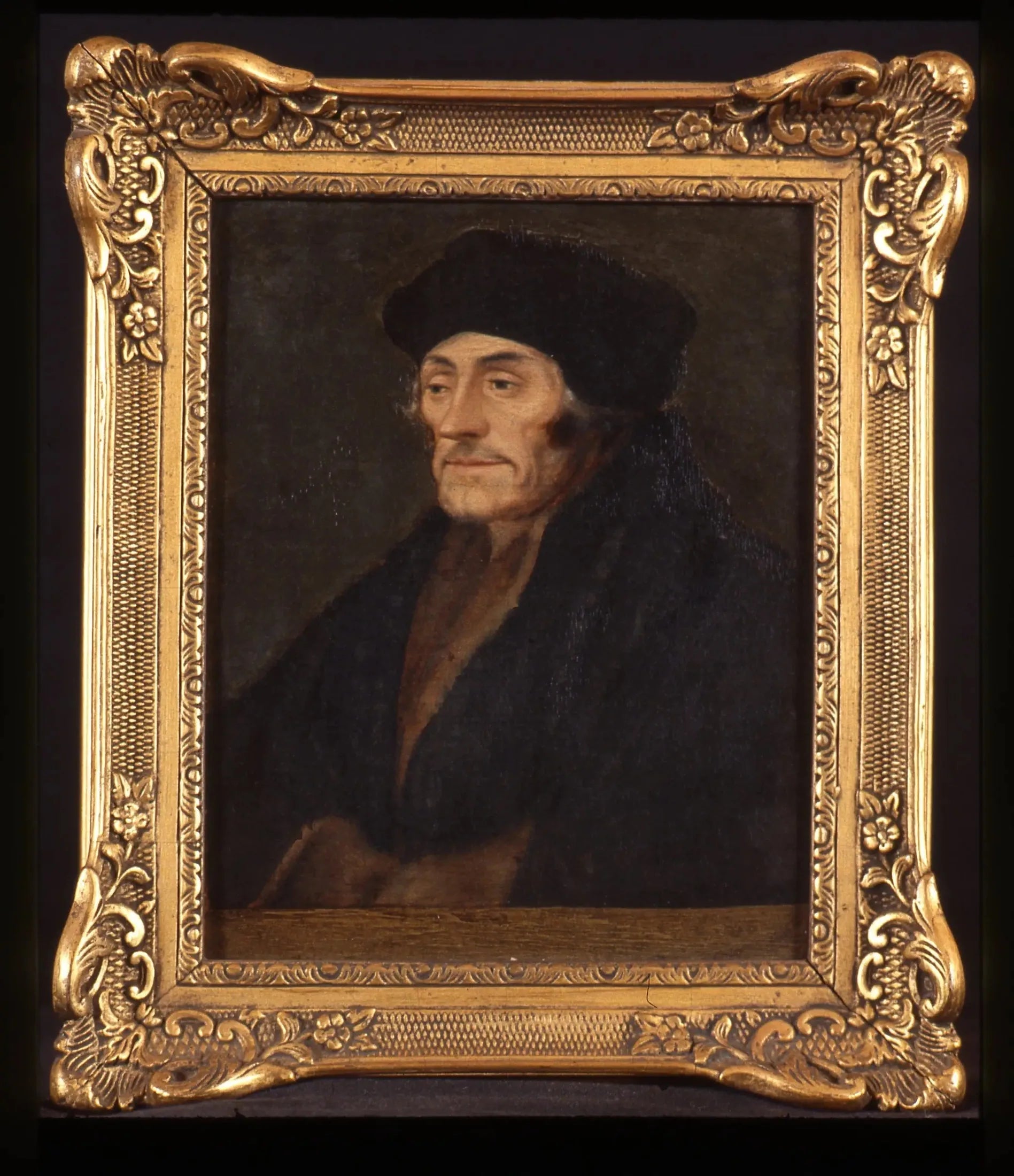 Portret van Desiderius Erasmus, humanist - Hans Holbein le Jeune image 1 reproduction de peinture à l’huile