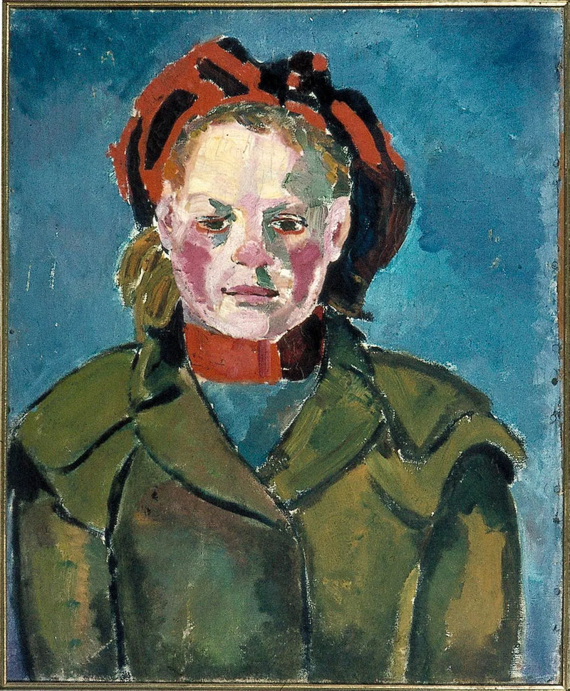 Portret van een meisje - Theo van Doesburg