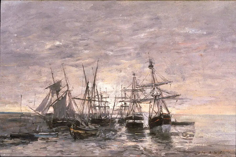 Portrieux - Marée basse - Eugène Boudin