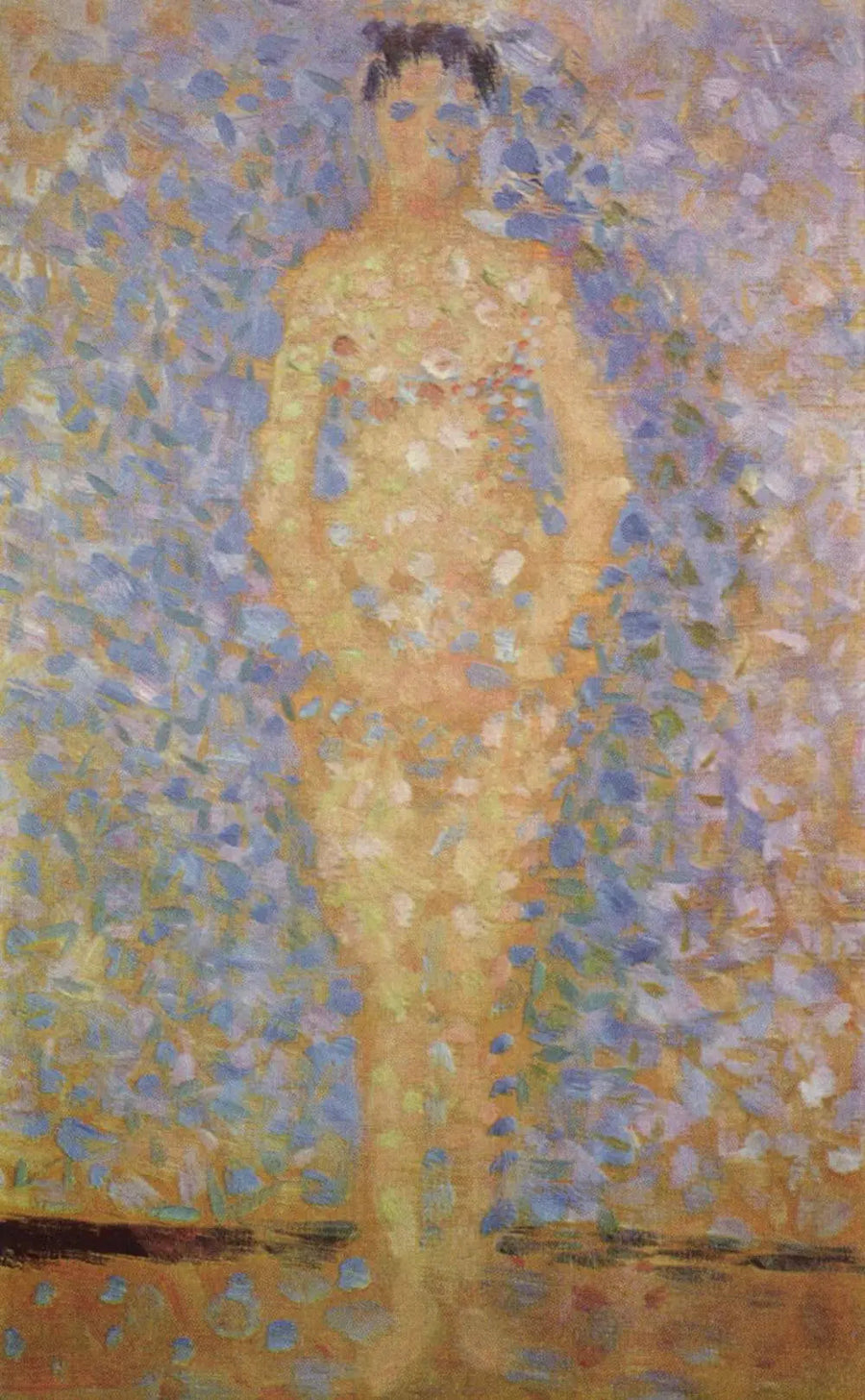 Poseuse debout, de face - Georges Seurat