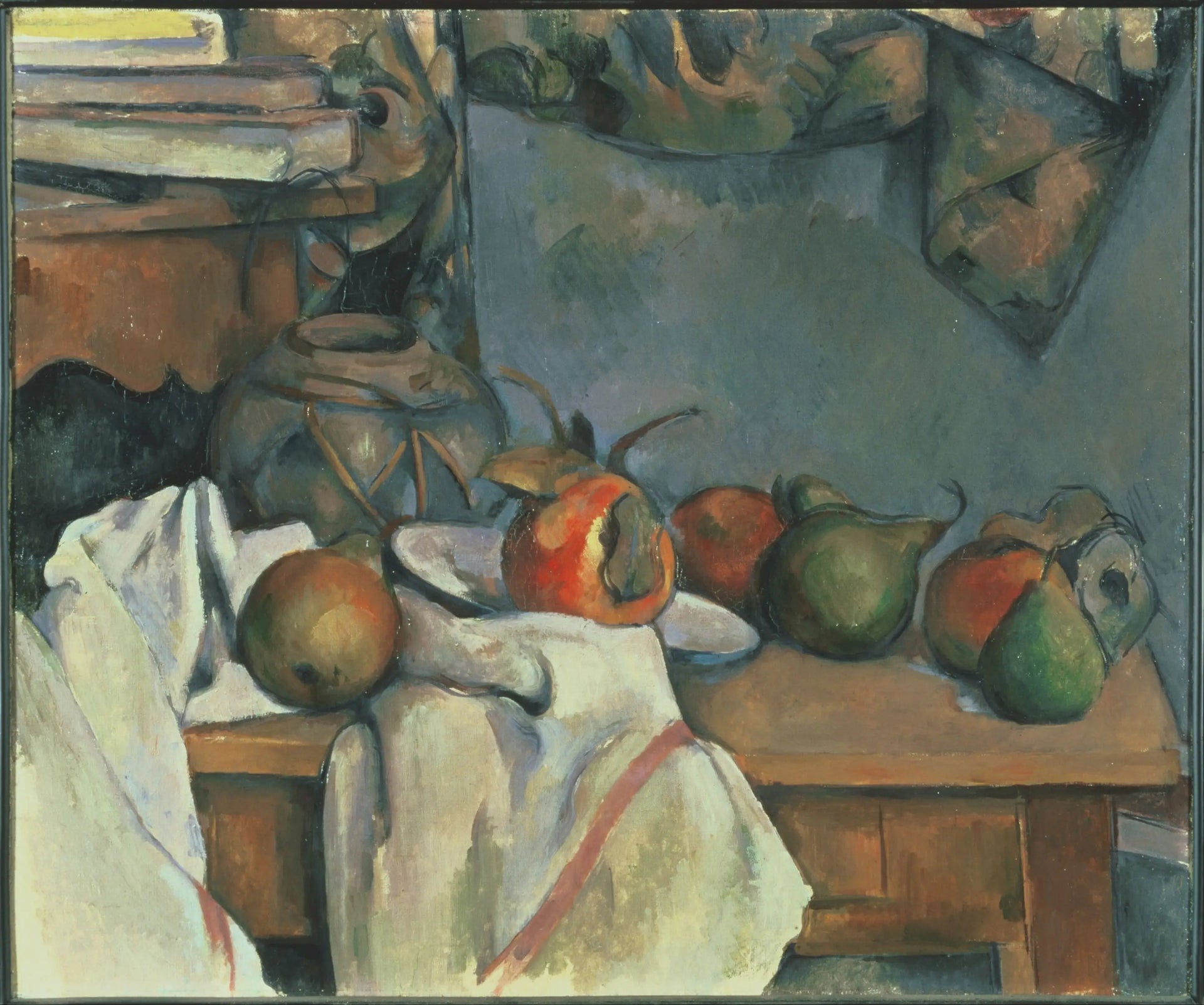 Pot de gingembre - Paul Cézanne image 1 copie de tableau peinte à la main