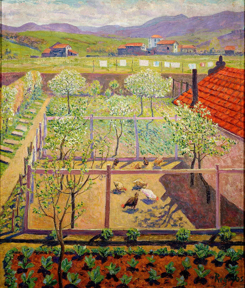 poulailler - Darío de Regoyos