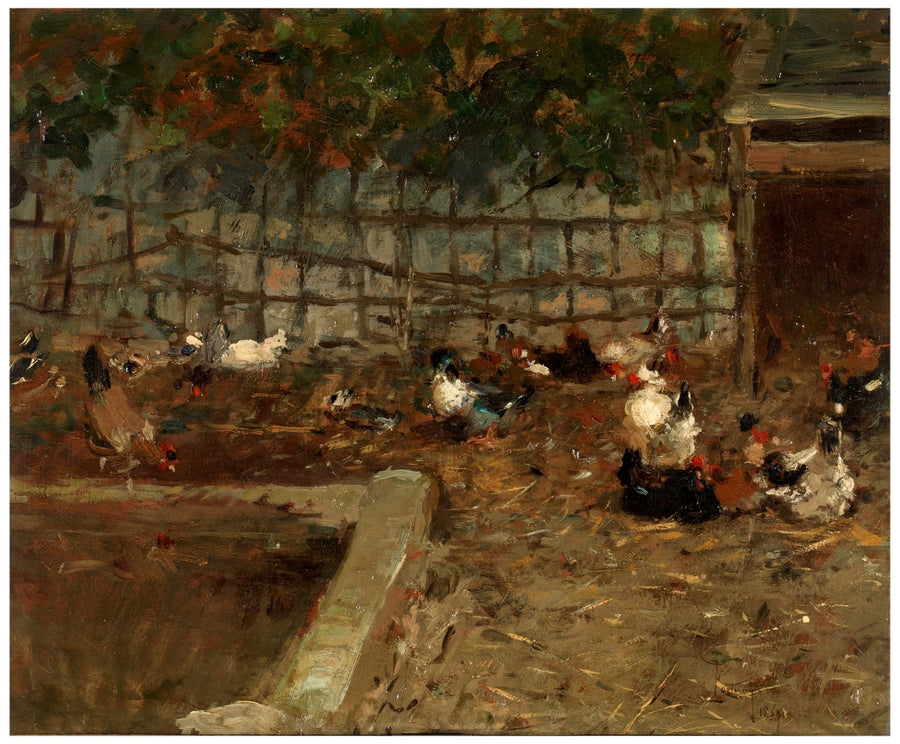 Poulailler - Marià Fortuny