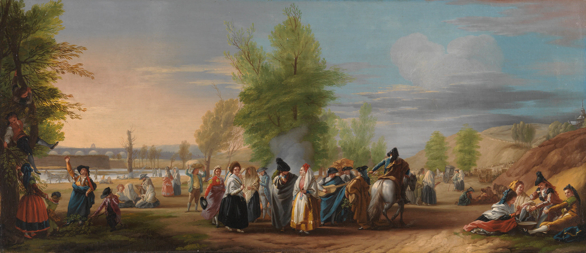 Le pré de San Isidro - José del Castillo