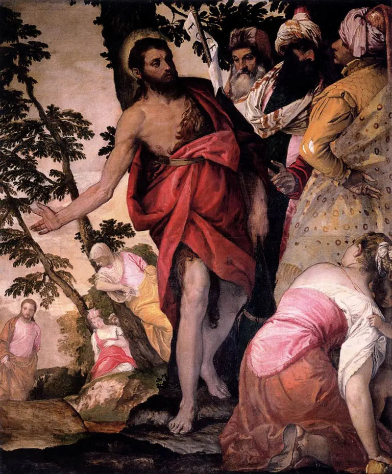 Prédication de Jean-Baptiste - Paul Véronèse