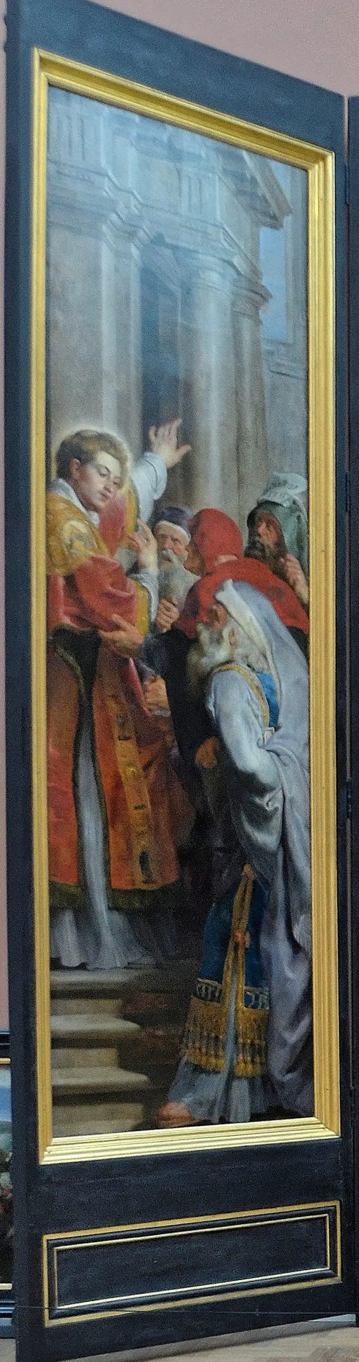 Prédication de saint Étienne - Peter Paul Rubens image 1 copie de tableau peinte à la main