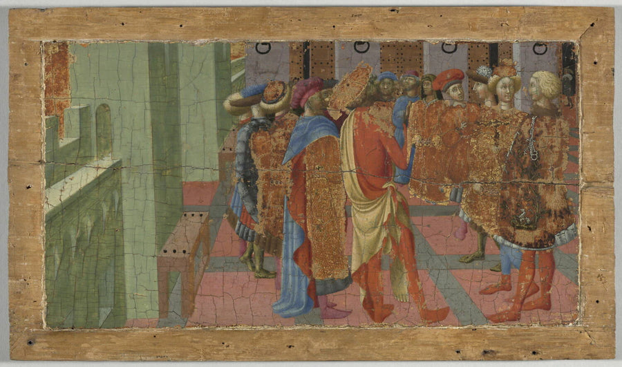 La Prédication de saint Barthélemy - Pietro di Giovanni d'Ambrogio
