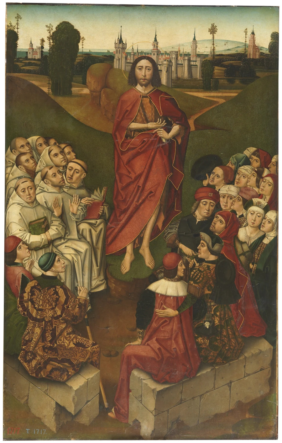 Prédication de Saint Jean-Baptiste - Master of Miraflores