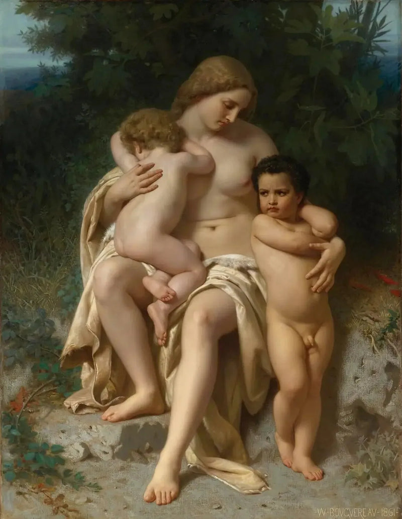 Première discorde - Bouguereau