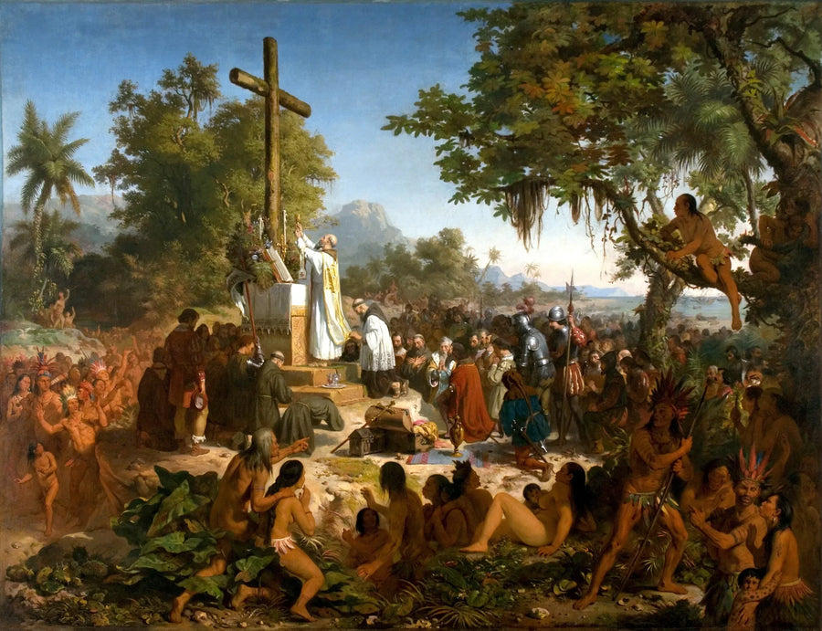Première foire au Brésil - Victor Meirelles